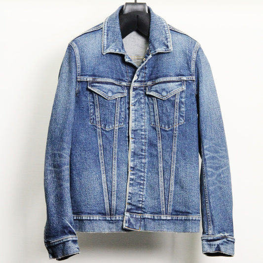  13.5ozハイパワーストレッチセルヴィッチデニム ブルゾン  