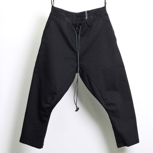  ニットライクデニム 変型サルエルパンツ  