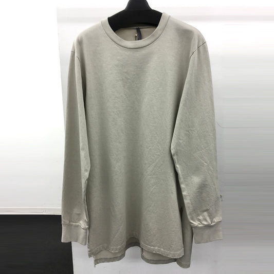  シルキー度詰天竺 クルーネックL/S  