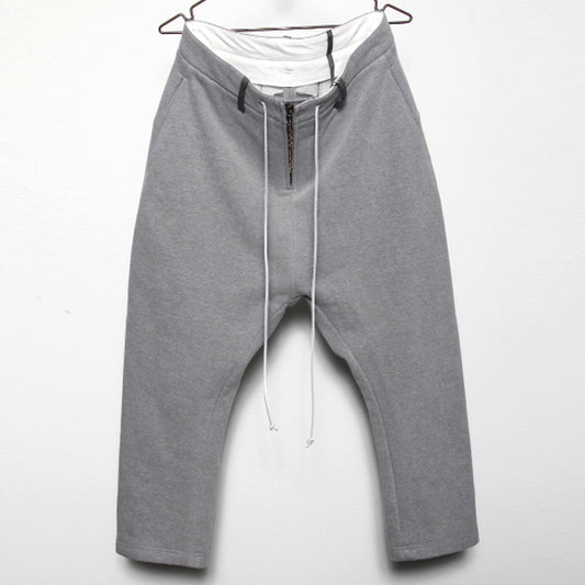  ハイバルキーCo/Ac裏毛 サルエルパンツ  