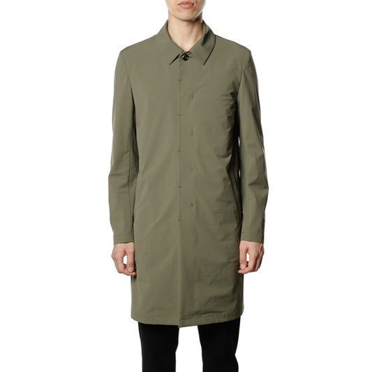  Ny/Co 2WAYストレッチタフタ ステンカラーコート  