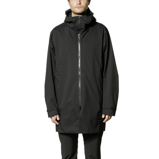  透湿防水3レイヤーNyリップ フーデッドコート  