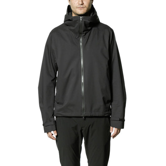  透湿防水3レイヤーNyリップ フーデッドブルゾン  