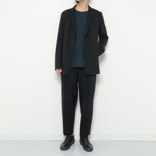  PONTE JERSEY 2PLEATS TAPERED FIT TROUSER  