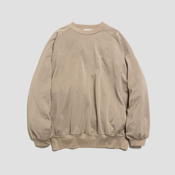 CREW NECK L/S COMPACT天竺