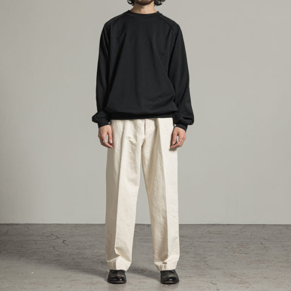 CREW NECK L/S COMPACT天竺