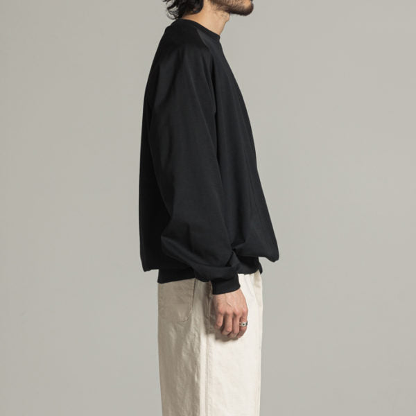 CREW NECK L/S COMPACT天竺