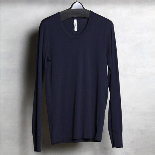  プリモアフライス Uネック L/S (D.NAVY)  