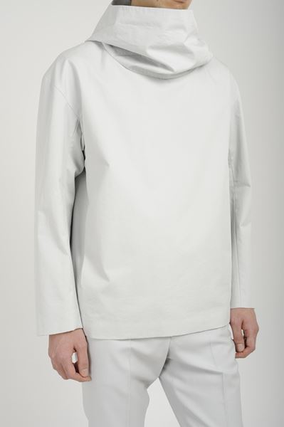  HOODED BLOUSON 30/1 GABARDINE  