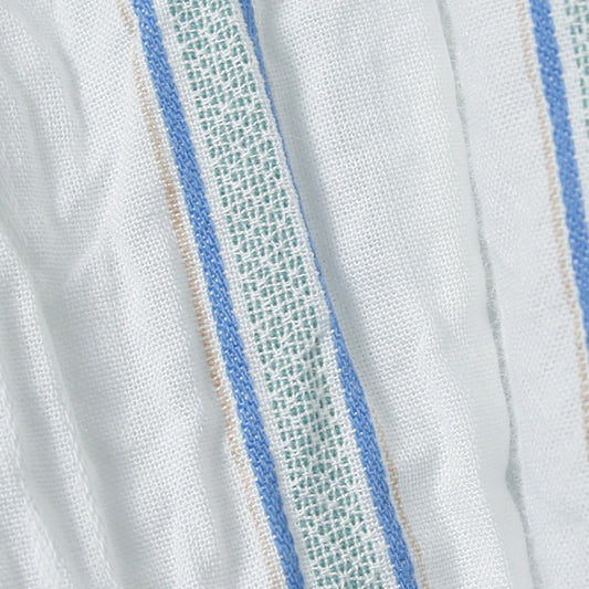  REGULAR SHIRTS ORGANIC SUPIMA/BROWN COTTON STRIPE  