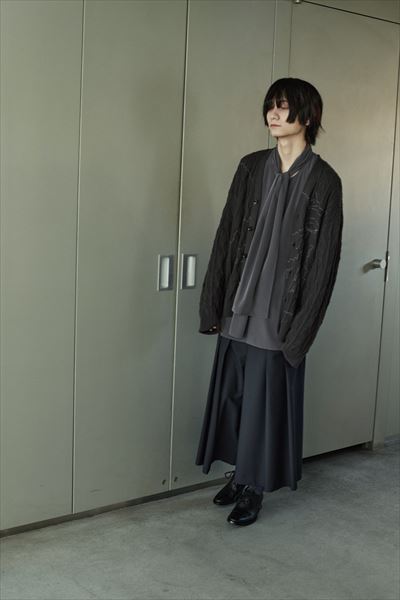 DECHINE BOW COLLAR SHIRT - LAD MUSICIAN 「Area」