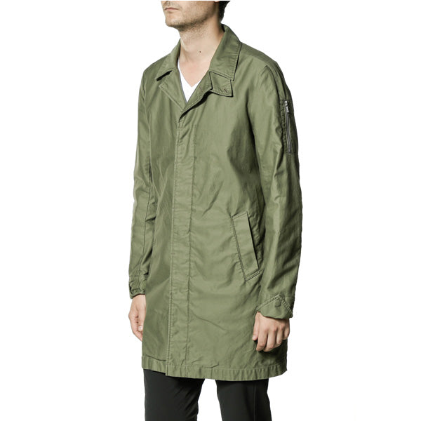 ミリタリーサテン ワークコート