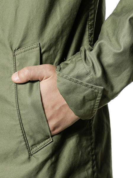 ミリタリーサテン ワークコート