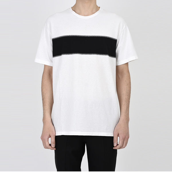 BIG T-SHIRT ONE POINT BORDER