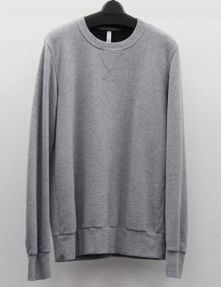  無撚糸裏毛 クルーネックスウェット  