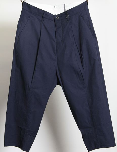 ナイロンコットンストレッチドビーサルエルパンツ