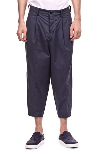 ナイロンコットンストレッチドビーサルエルパンツ