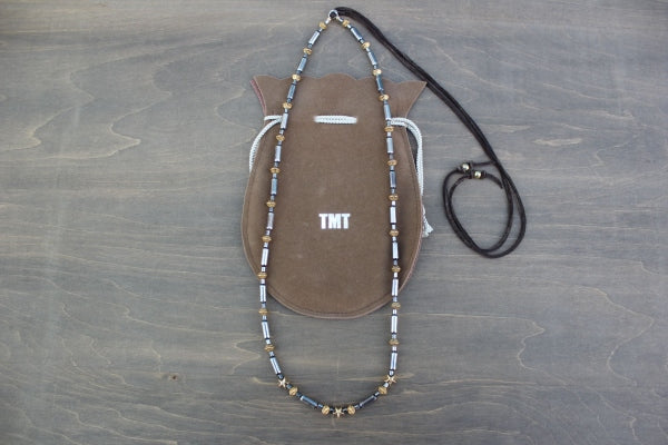 SILVER x BEADS NECKLACE