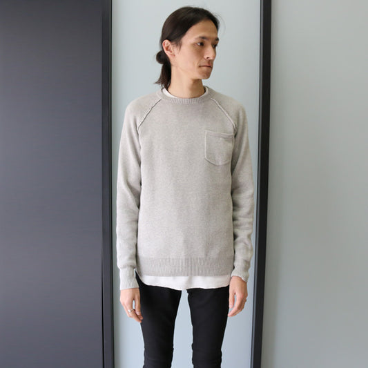  RAFFY BASIC 裏パイル クルーネック  