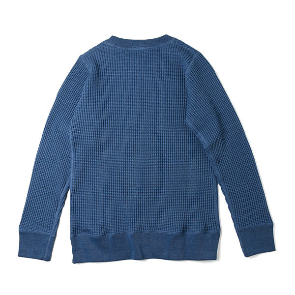 INDIGO BIG WAFFLE L/SL THERMAL