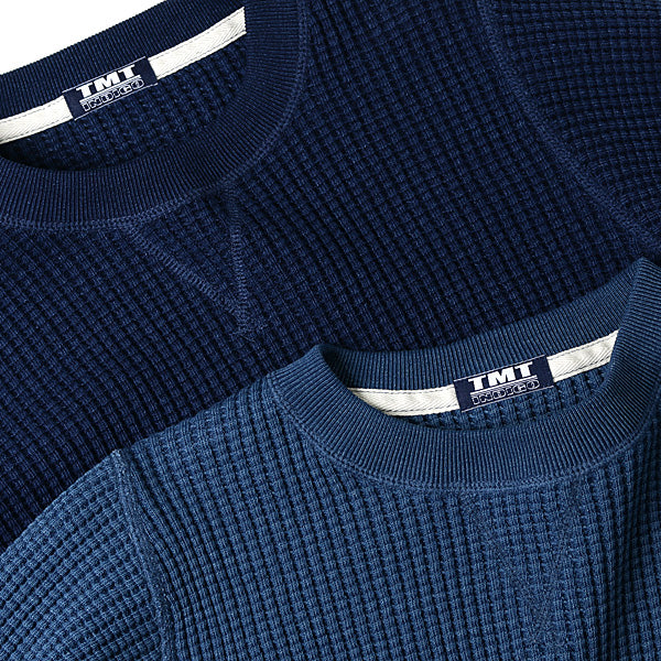 INDIGO BIG WAFFLE L/SL THERMAL