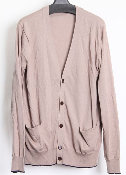 コットンハイゲージニット カーディガン