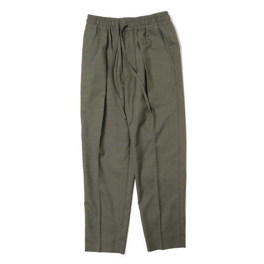  PEGTOP EASY TROUSERS SUPER120s WOOL TROPICAL  