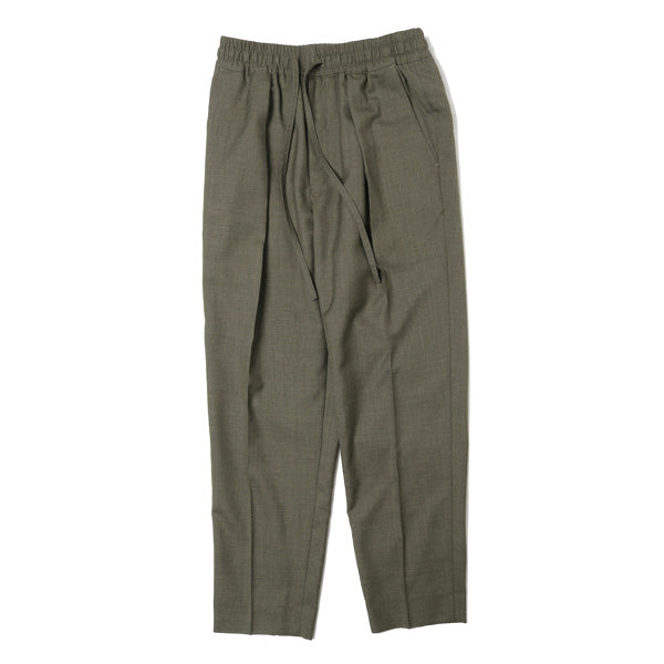 PEGTOP EASY TROUSERS SUPER120s WOOL TROPICAL