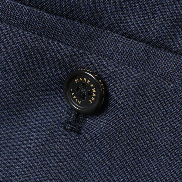 PEGTOP EASY TROUSERS SUPER120s WOOL TROPICAL