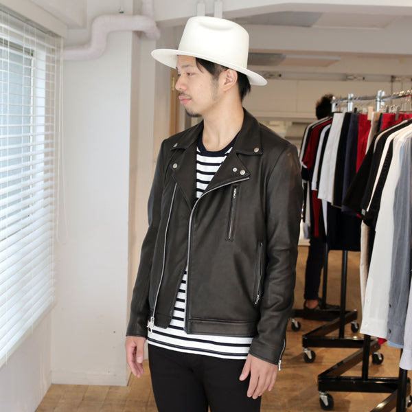 シルキー度詰天竺ボーダー クルーネックS/S