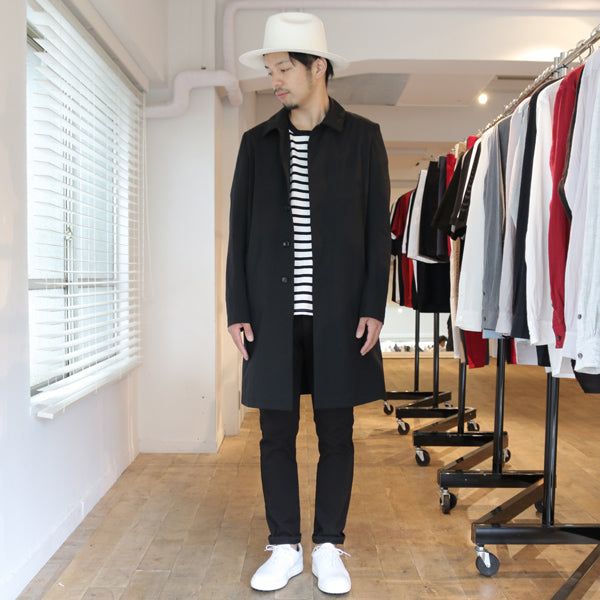 シルキー度詰天竺ボーダー クルーネックS/S