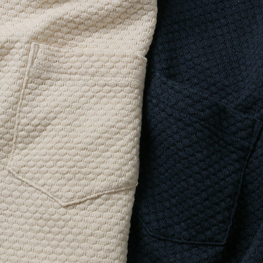  ポップコーンボーダーロングポケT(左袖ライン)  