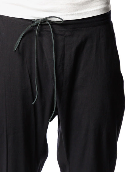 バイオリネンストレッチ イージーラップパンツ