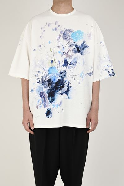 SUPER BIG T-SHIRT 14/1 T-CLOTH INKJET (FLOWER)