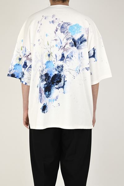 SUPER BIG T-SHIRT 14/1 T-CLOTH INKJET (FLOWER)