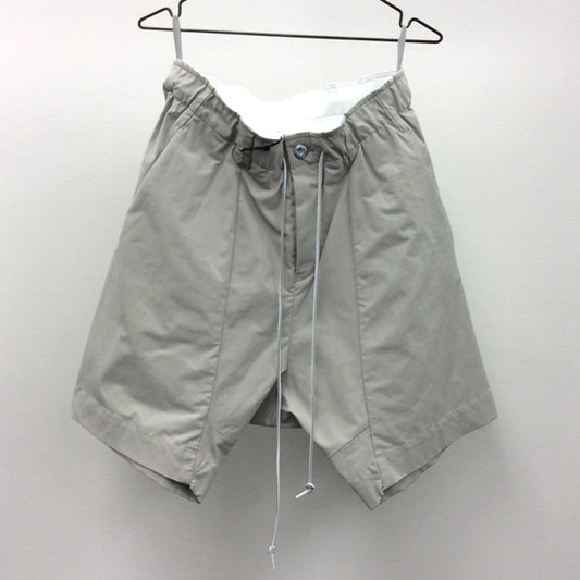  Ny/Coタッサー サルエルショートパンツ  