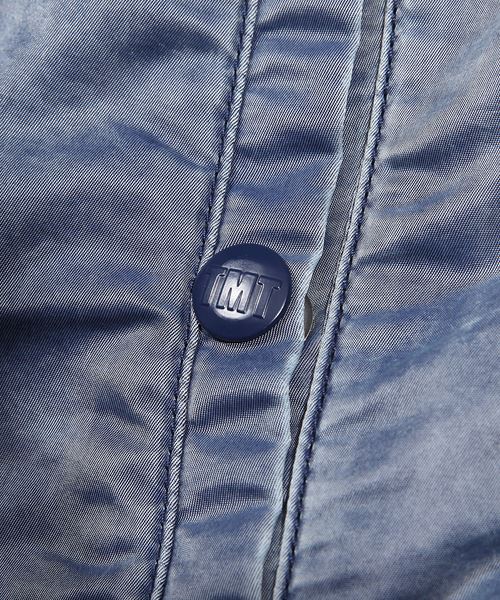 INDIGO-DYE COATING NYLON COACH JACKET