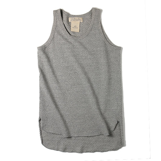  ワッフルスウェットタンクトップ  