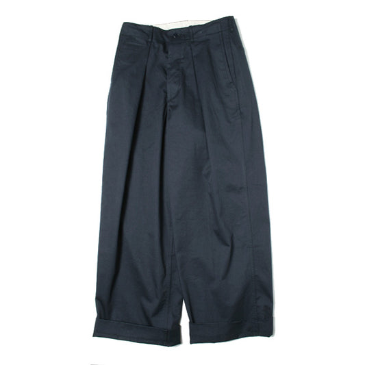  41KHAKI WIDE ORGANIC COTTON CHINO CLOTH  