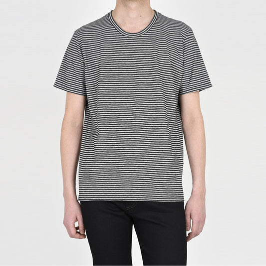  ROUND NECK T-SHIRT BORDER  