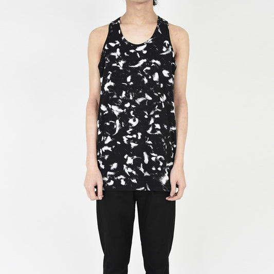  TANK TOP 60/2 T-CLOTH INKJET FEATHER  