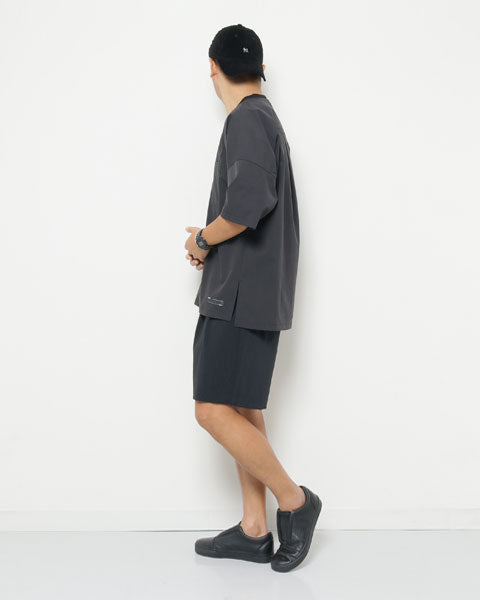 TYPEWRITER STRETCH DROP SHOULDER PULLOVER SHIRTS