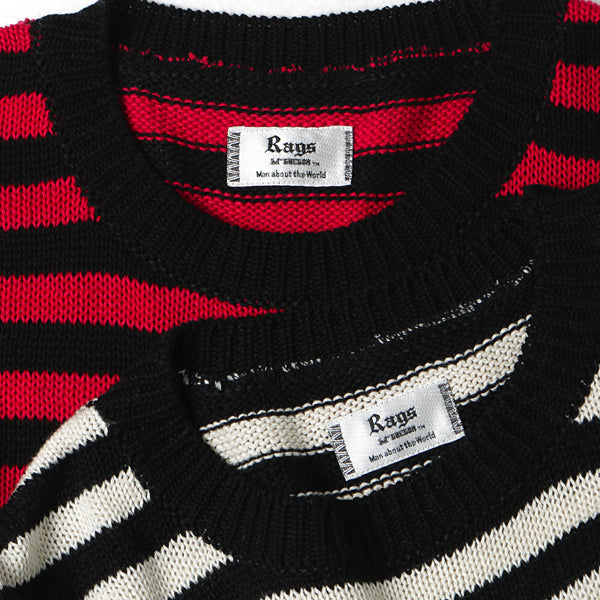CREW NECK KNIT SWEATER
