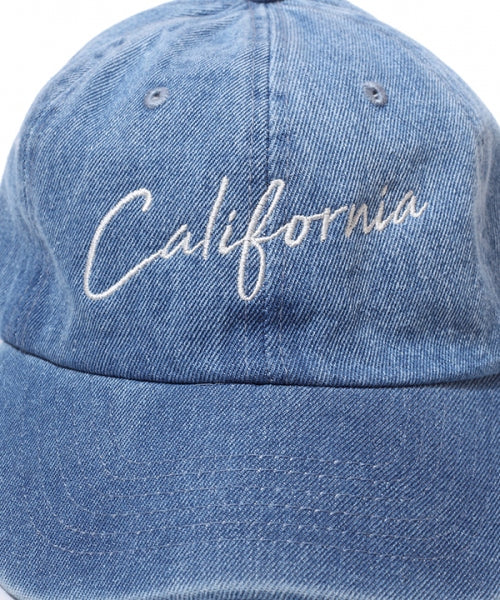 DENIM BASEBALL CAP (CALIFORNIA)