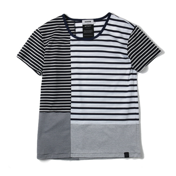 シルケットボーダー クレイジーS/S TEE