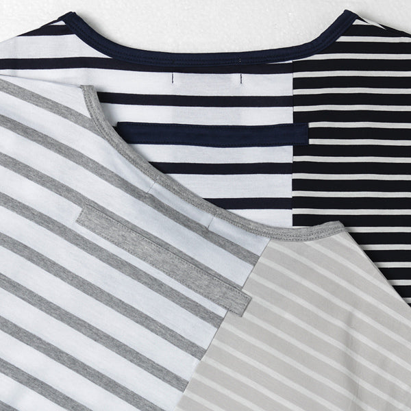 シルケットボーダー クレイジーS/S TEE