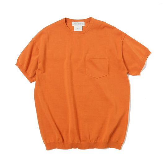  強撚天竺半袖クルー  