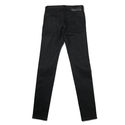  SLIM 5P DENIM PANTS BLACK RIGID  