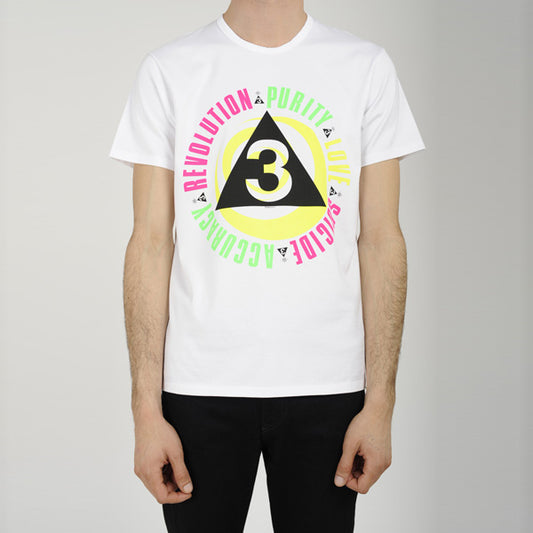  CREW NECK PRINT T SHIRT PERMANENT ROCKER  