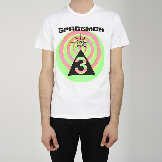  CREW NECK PRINT T SHIRT PERMANENT ROCKER  